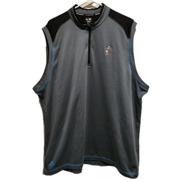 adidas Other - Adidas Golf Mens Climawarm Active  Performance Vest Fox Logo Gray Size 2XL